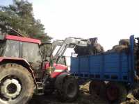 Case 5130 Maxxum Plus + Baas Trima 280 Professional & Fortschritt T-088