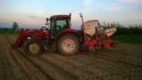 Case IH maxxum 115 multi + Kuhn