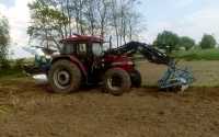 Case IH 5130 Maxxum Plus i Rabe Albatros 110ME