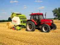 Case 5130 + Claas variant 260RC