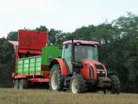 Zetor Forterra 9641 i Unia Group Tytan 8 plus