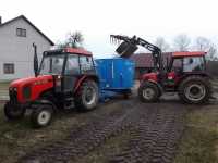 Zetor 5320 & Euromilk, Zetor 7340