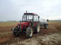 Zetor 7745 Turbo + Pomot Chojna 5000l