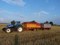 New Holland TVT190+Roelama+Krone