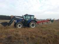 New Holland T5040 & KV AB100