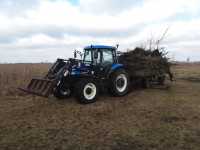 New Holland TD80D Plus & Przyczepa