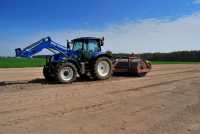 New Holland T6030 + Wał