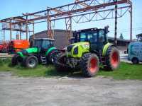 Claas Arion 410 CIS i Deutz-Fahr Agrotron K610