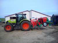 Claas Arion 410 CIS + Agromasz