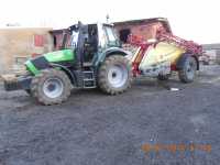 Deutz Fahr Agrotron 130 i Hardi Commander 4400