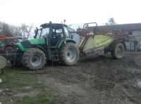 Deutz Fahr Agrotron 130 i Hardi Commander 4400