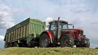 MF 5465 + Krone MX 350GD