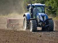 New Holland T6080 & Unia Mars i Kongskilde Demeter 4000