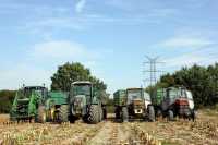 John Deere 6320 + Fendt Vario 414 + Ursus 1224 + Ursus 912