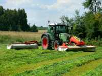 Fendt 312 + Zestaw kosiarek