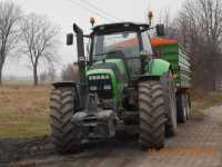 Deutz-Fahr Agrotron M650 i Pronar PT 512