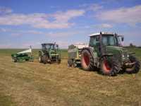 Fendt 412 Vario + Sipma Z-590/1 & JD 5720 + Sipma maja