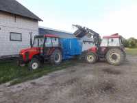 Zetor 5320 & Euromilk, Zetor 7340