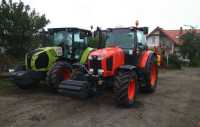 Claas Arion 530 CIS + Kubota 128