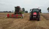 Claas dominator 150 i Massey Ferguson 5609