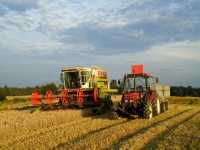 Claas Dominator 112 & Zetor 7745