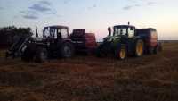 Pronar 82SA + Case RB344 & John Deere 6115M + Vicon VB2160