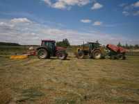 Valtra N82 + Fella TS456DN & Renault 145.54TX + Orkel GP1260