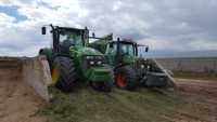 John Deere 7930 & Fendt 820 Vario