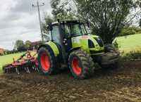 Claas Arion 630& Unia Cross