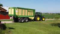 JD 6195M i Krone MX 370GD