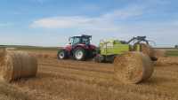 Steyr 6125 Profi  + Claas Uniwrap