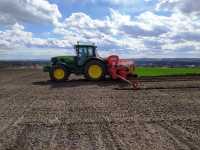 John Deere 6830 & Gaspardo MTR 6