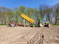 John deere 3640 + solve Ursus C 385 + Miedema HST120