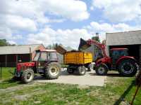 Zetor 7745 Turbo + Wielton & Forterra 115