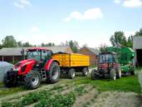 Zetor Forterra 115 + Wielton & 7745 Turbo + Stoll V202