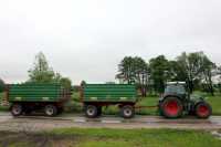 Fendt 414 Vario TMS + 2 x Metal Tech DB 12000