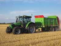 Deutz Fahr Agrotron k110 + Unia Tytan 18