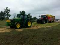 John Deere 6140M & Case Puma 230 CVX + Pottinger Torro 5700D