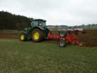 JD 6140R & Pottinger servo 35