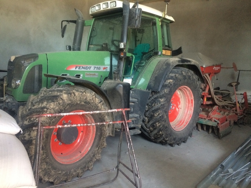 Fendt 716 + uprawo-siewny