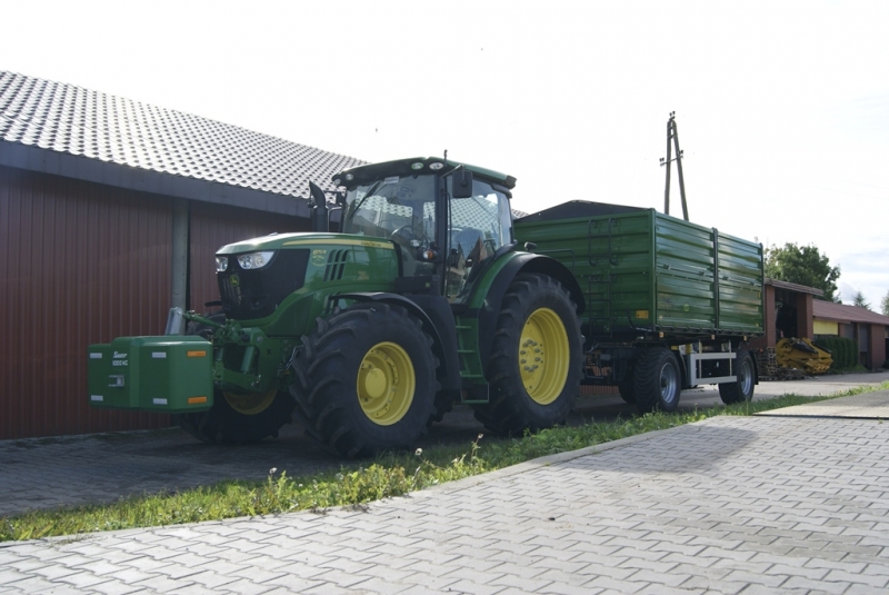 John Deere 6170R+ Wielton 14