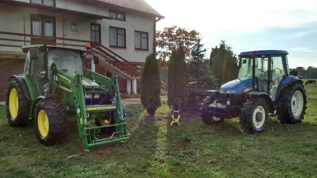 JD 5080R & JD 583 +NH TD95D