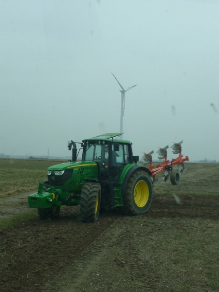 John Deere 6140M & Kuhn Multi-master113nsh