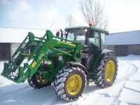 John Deere 5080R + JD583