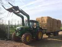 John Deere 6120M  + Bailey