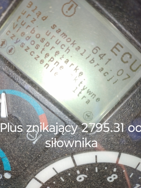 John Deere 6105M problem aktuatora turbiny vgt