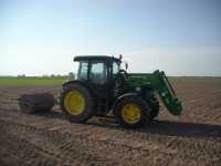 John Deere 5080R & JD583 + wał