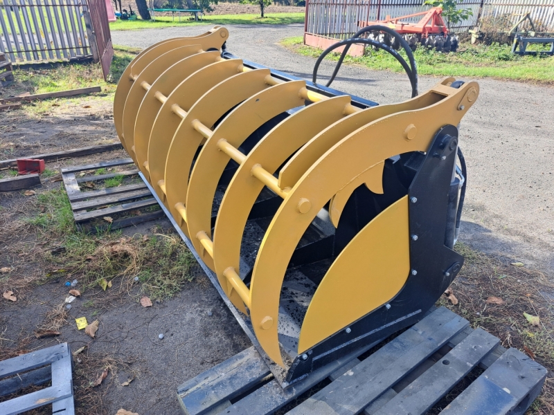 Łyżko krokodyl, ząb palony, szerokość 2m.