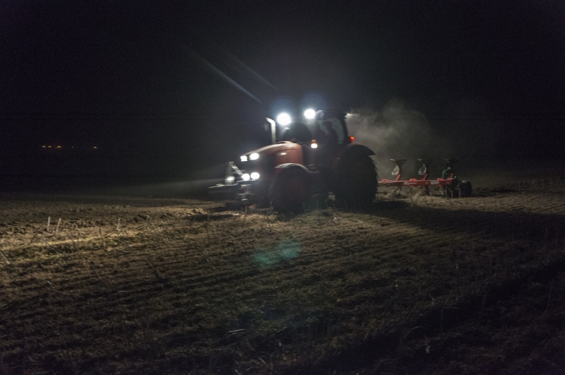 Kubota M135GX + kverneland s150