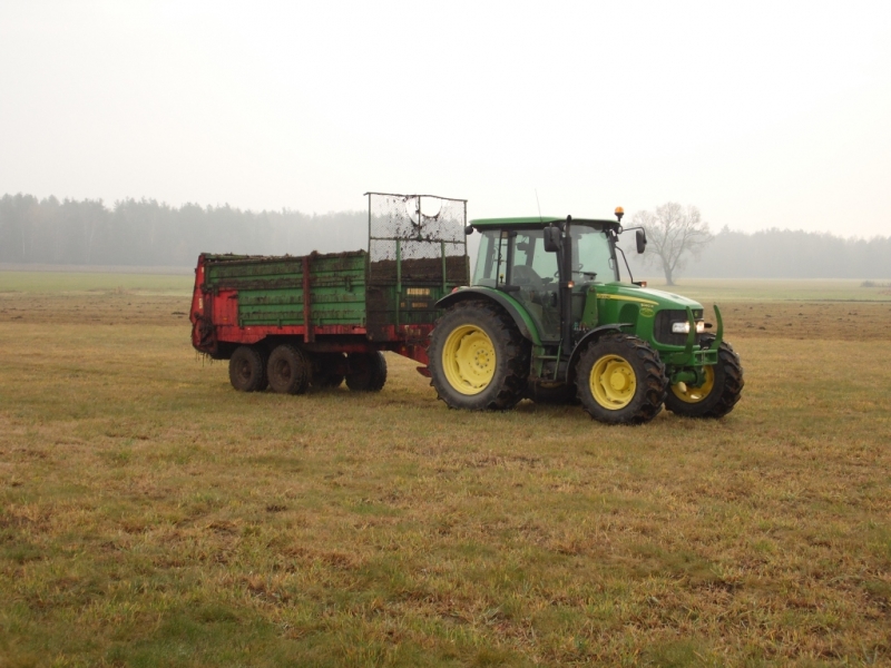 John Deere 5080R + Warfama N218/2